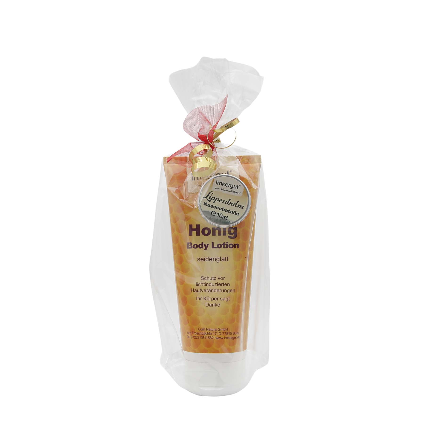 Set Sinnlichkeit mit Bodylotion und Kussschatulle 